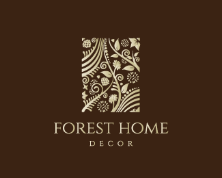 Decorative Logo - Forest home decor Designed
