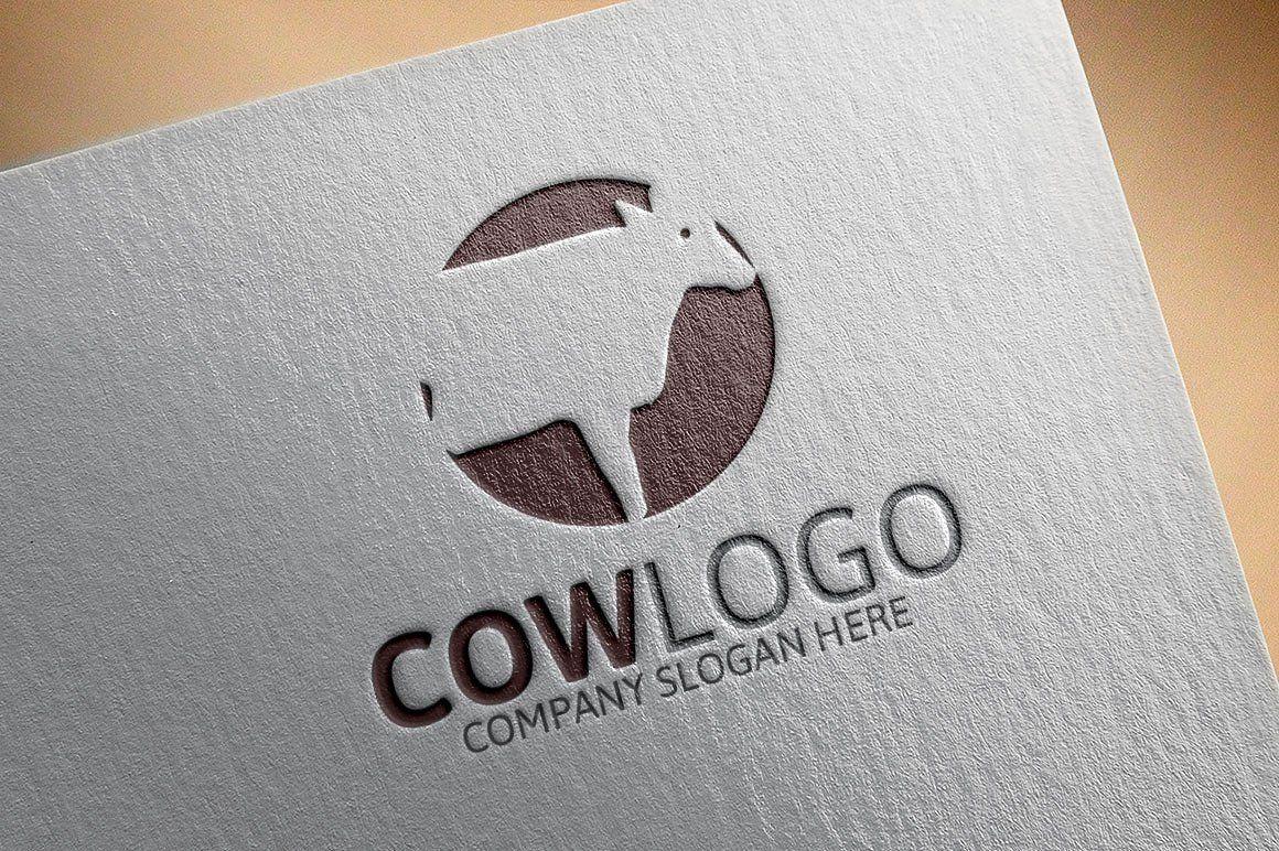 Cow Logo - Cow Logo Template Logo Templates Creative Market