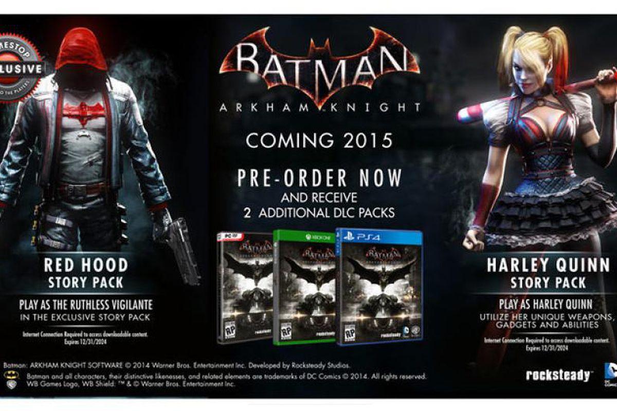Red Hood Arkham Logo - Batman: Arkham Knight DLC to include a Red Hood story mission ...