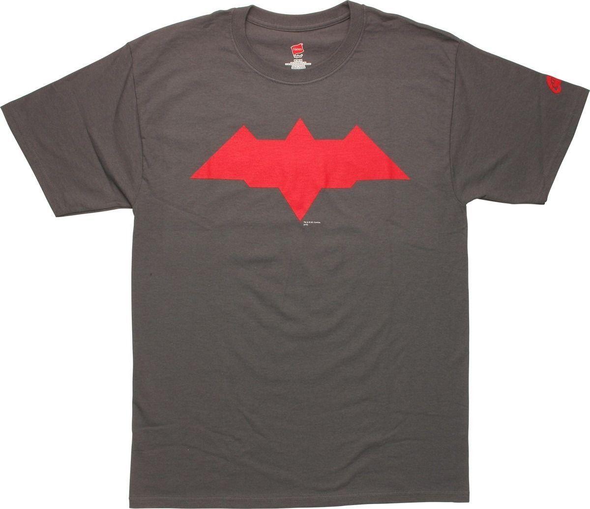 Red Hood Arkham Logo - Red Hood Batman Arkham Knight Logo DC Comics Premium Licensed Adult ...