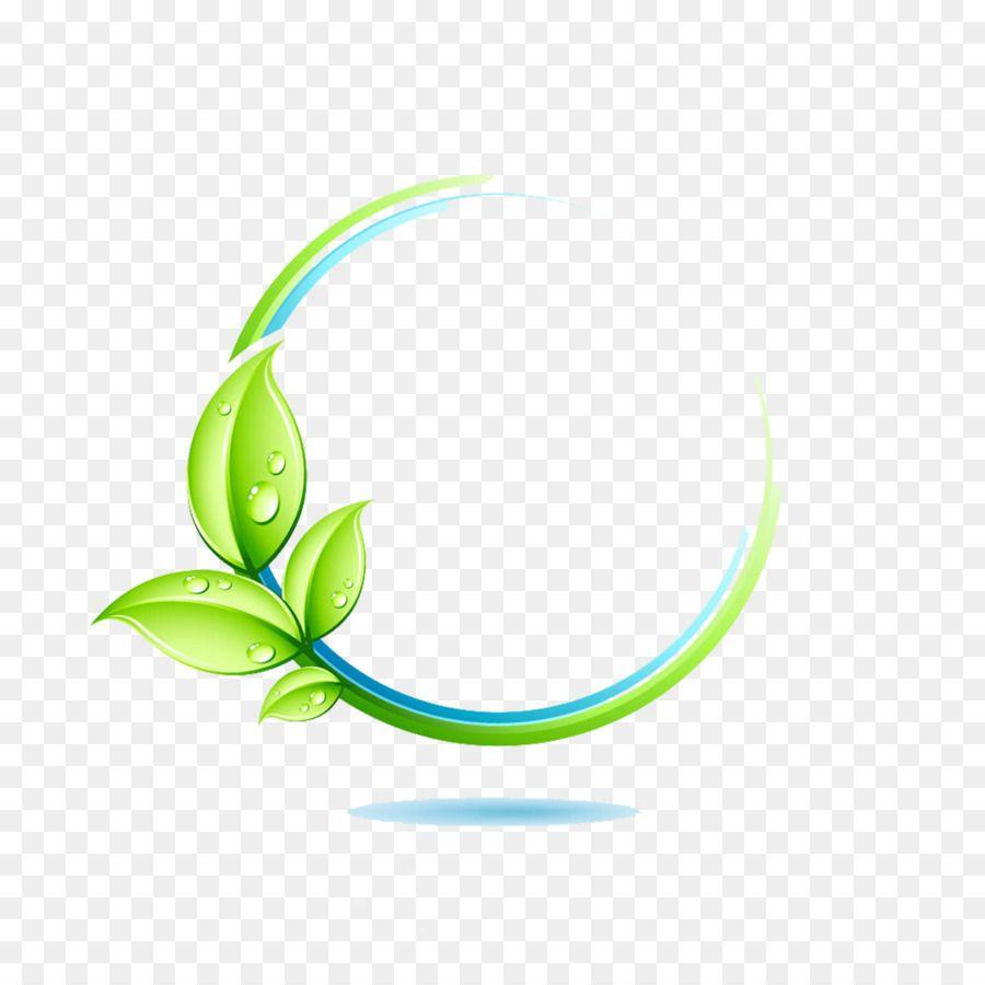 Green Computer Logo - Logo Green Leaf - Green leaves border png download - 6614*6614 ...