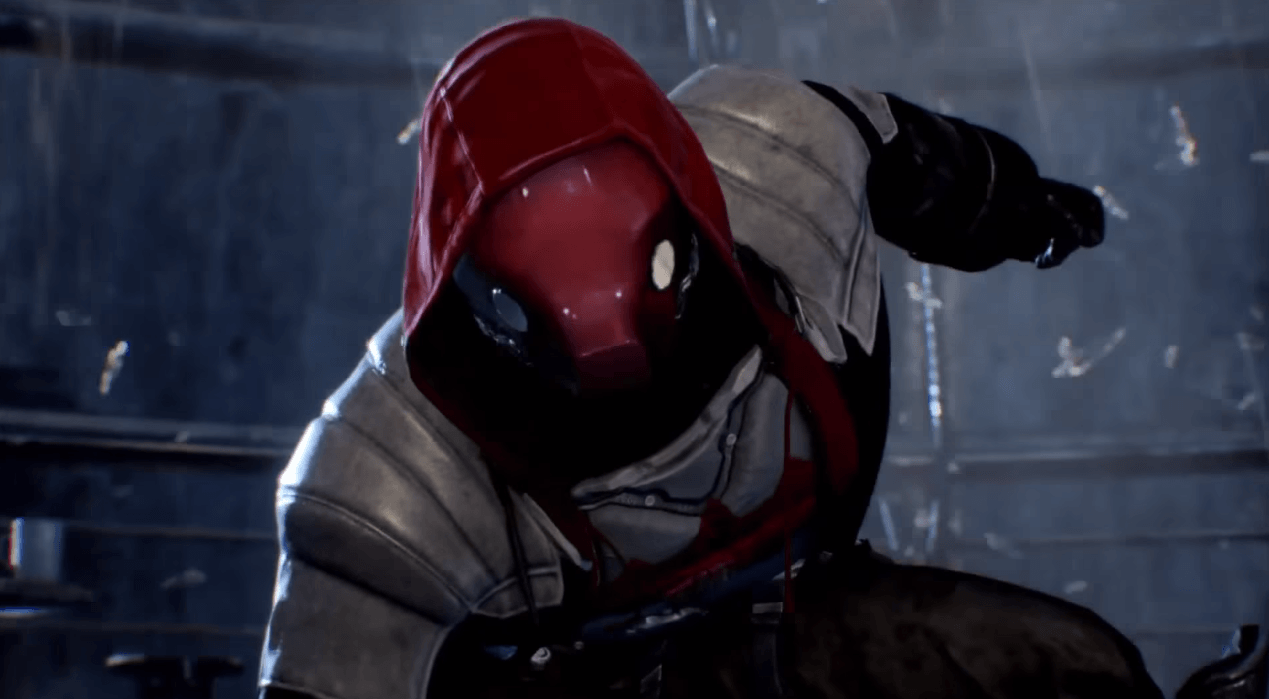 Red Hood Arkham Logo - Latest Arkham Knight trailer contains extended footage of Red Hood ...