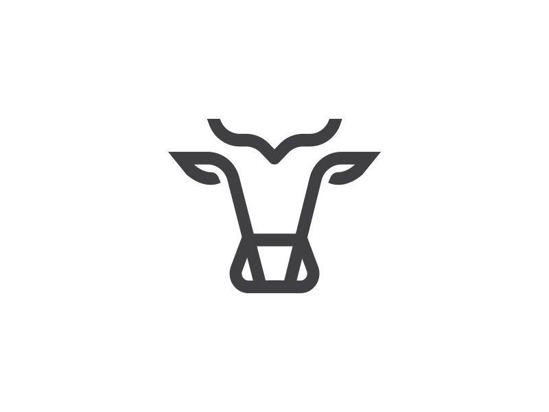 Cow Logo - Cow #2 by Chris Inclenrock | Dribbble | Dribbble
