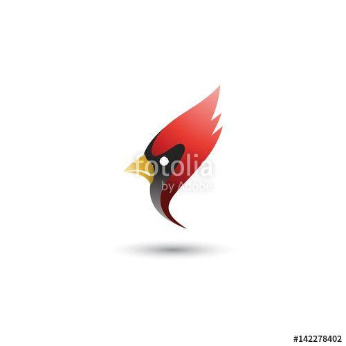 Cardinal Bird Logo - Cardinal Bird Icon Collection Logo Stock Image And Royalty Free