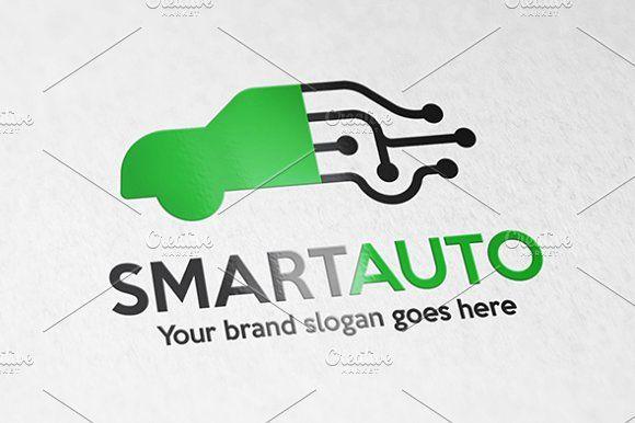 Smart Auto Logo - Smart Car Logo Logo Templates Creative Market