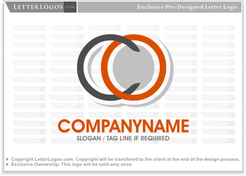 Co -Owner Logo - Clean, Simple Letter CO Logo ( letter-c-logo-4 )