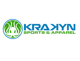 Sports Apparel Logo - Krakyn Sports & Apparel logo design - 48HoursLogo.com
