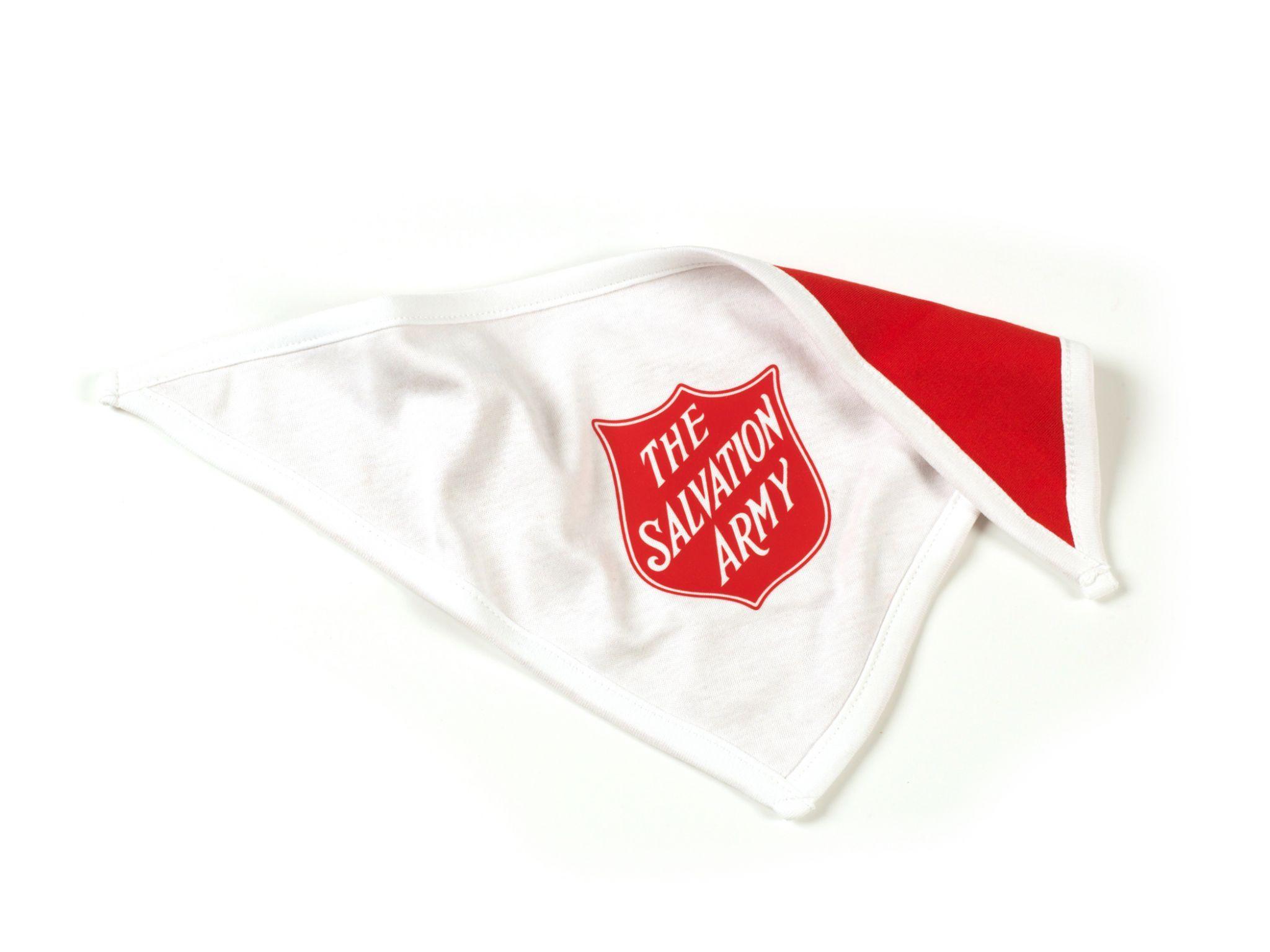 Salvation Army Red Shield Logo - Salvation Army Baby Dribble Bib with Red Shield