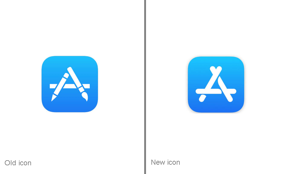 New App Store Logo - App Store New Logo Might Got You in The Mood for Ice Cream Bar