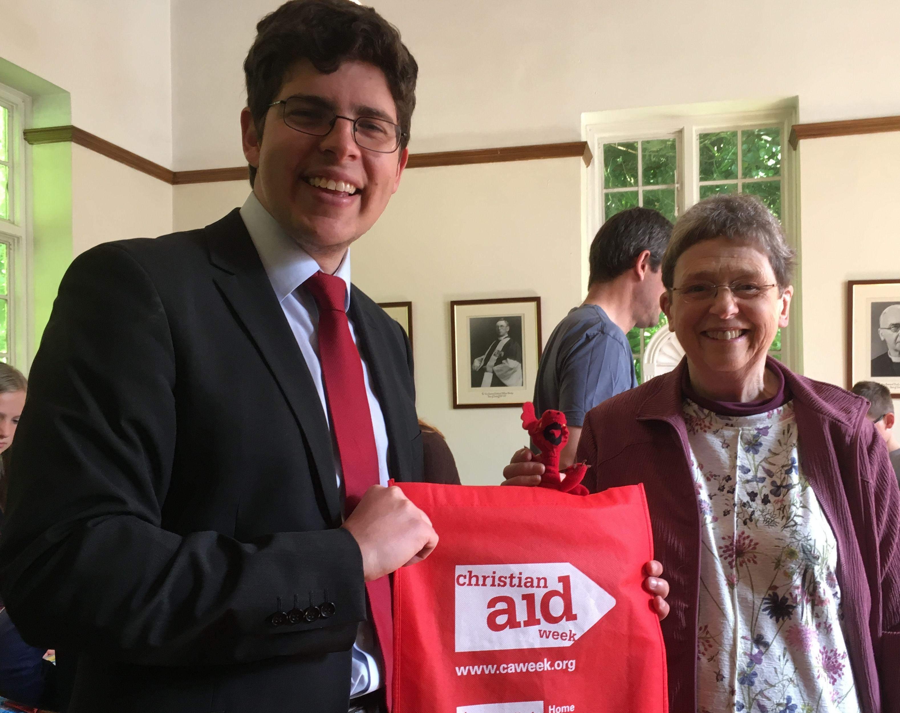 Sue and Diamond Clothing Logo - Christian Aid Week - The Church in Wales