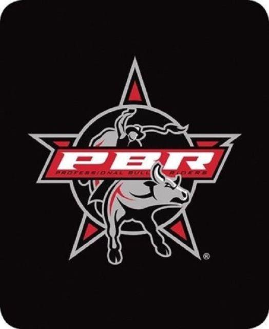 PBR Logo - PBR Professional Bull Riding Logo Plush Throw Gift Blanket Cowboy ...