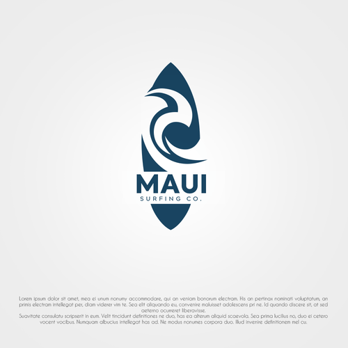 Maui Surf Company Logo - Design a surfing lifestyle brand logo for “Maui Surfing Co.” | Logo ...