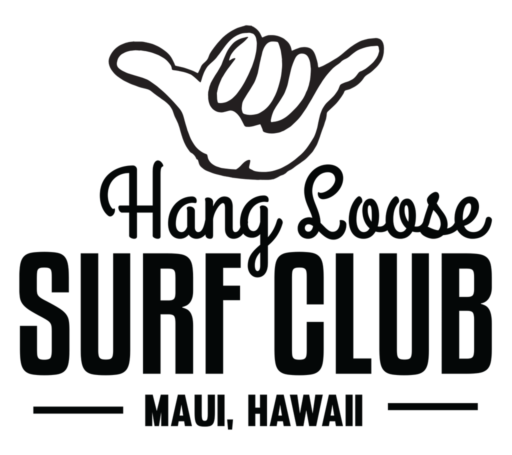 Maui Surf Company Logo - Hang Loose Surf Club. Surf & SUP Lessons in Lahaina, HI