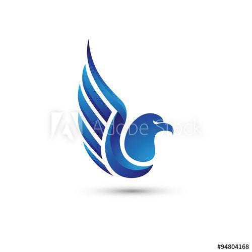 Flying American Eagle Logo - American Eagle Flying Logo - Buy this stock vector and explore ...