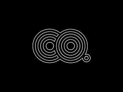 Co Logo - Simple Line Art Used in Logo Design | 25 Beautiful Examples