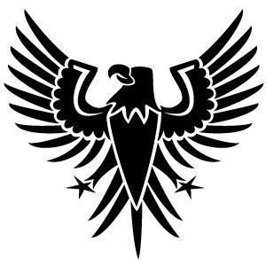 Flying American Eagle Logo - American eagle clip art tags flying bird fly black eagle wings