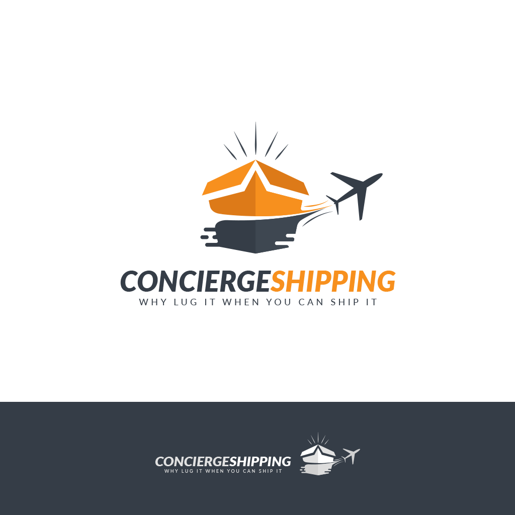 Shipping Company Logo - concierge shipping logo - corporate logo - logo design | Logo design ...