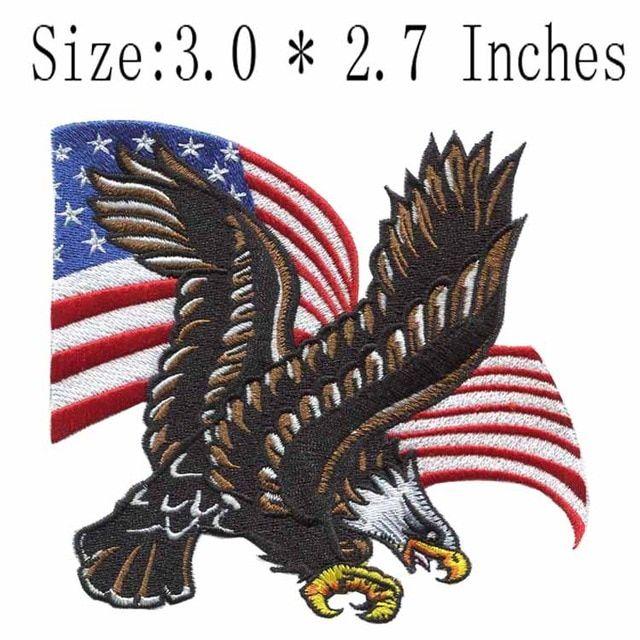 Flying American Eagle Logo - American Eagle embroidery patch 3.0