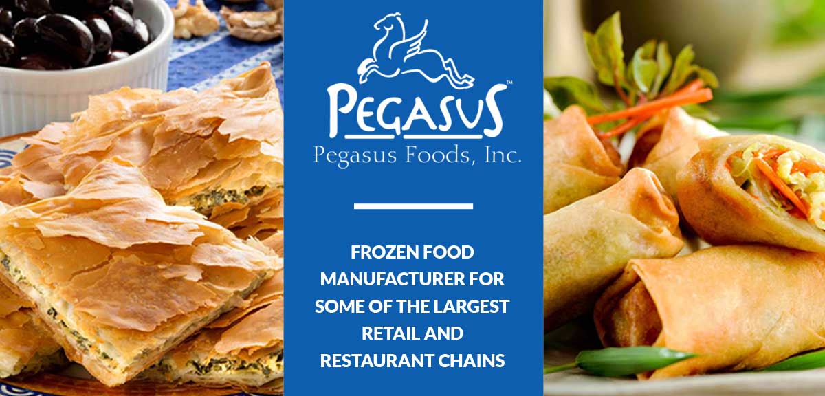 Pegasus Foods Logo - New Water Capital Partners with Pegasus Foods. New Water Capital