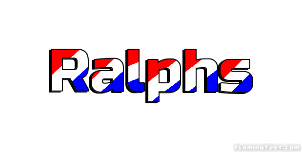 Ralphs Logo - United States of America Logo. Free Logo Design Tool from Flaming Text