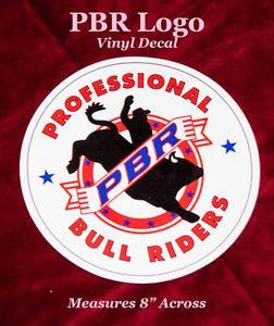 PBR Logo - Classic PBR Logo Rodeo Decals Rodeo Bullrider Bullriding NEW PRCA