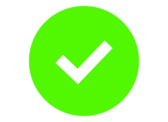 Circle Check Logo - White Check In Green Circle transparent PNG - StickPNG