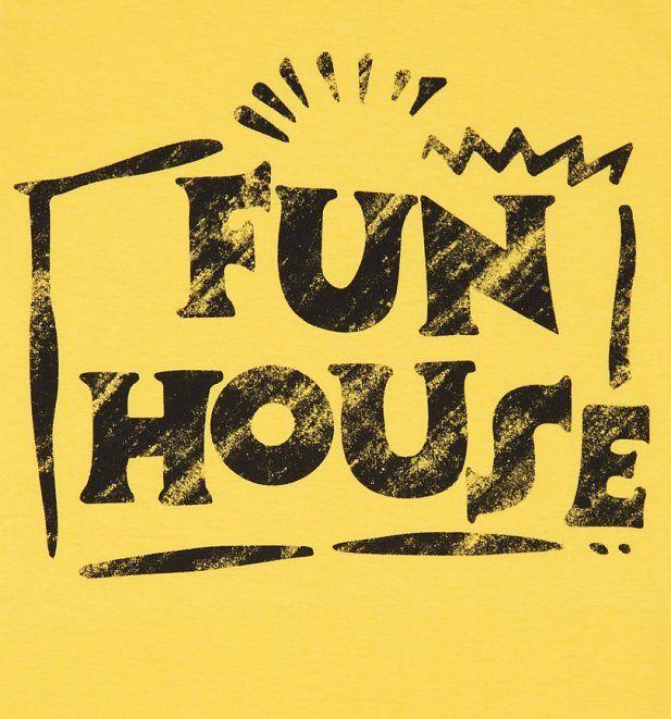 Google House Logo - Women's Yellow Team Fun House Logo T-Shirt