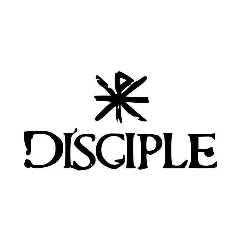 Disciple Band Logo - Disciple Flag Locker Window Band Logo Vinyl Decal Sticker