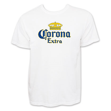 Corona Crown Logo - Official CORONA EXTRA Men's Crown Logo T Shirt: Buy Online On Offer