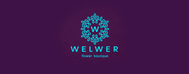 Creative Flower Shop Logo - 50 Creative Flower Logo design examples for your inspiration