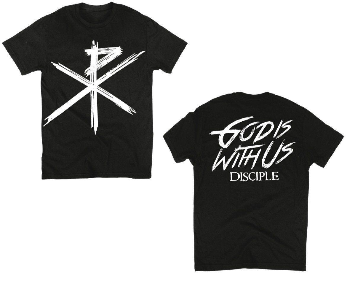 Disciple Band Logo - God Is With Us - Double Sided T – Disciple Rocks