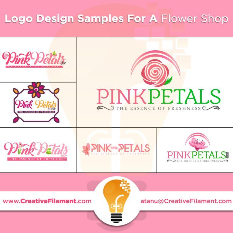 Creative Flower Shop Logo - Flower Shop Logo Design