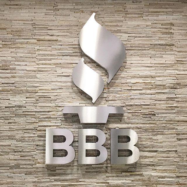 New BBB Logo - Getting a new #BBB sign installed behind the front desk! #branding ...