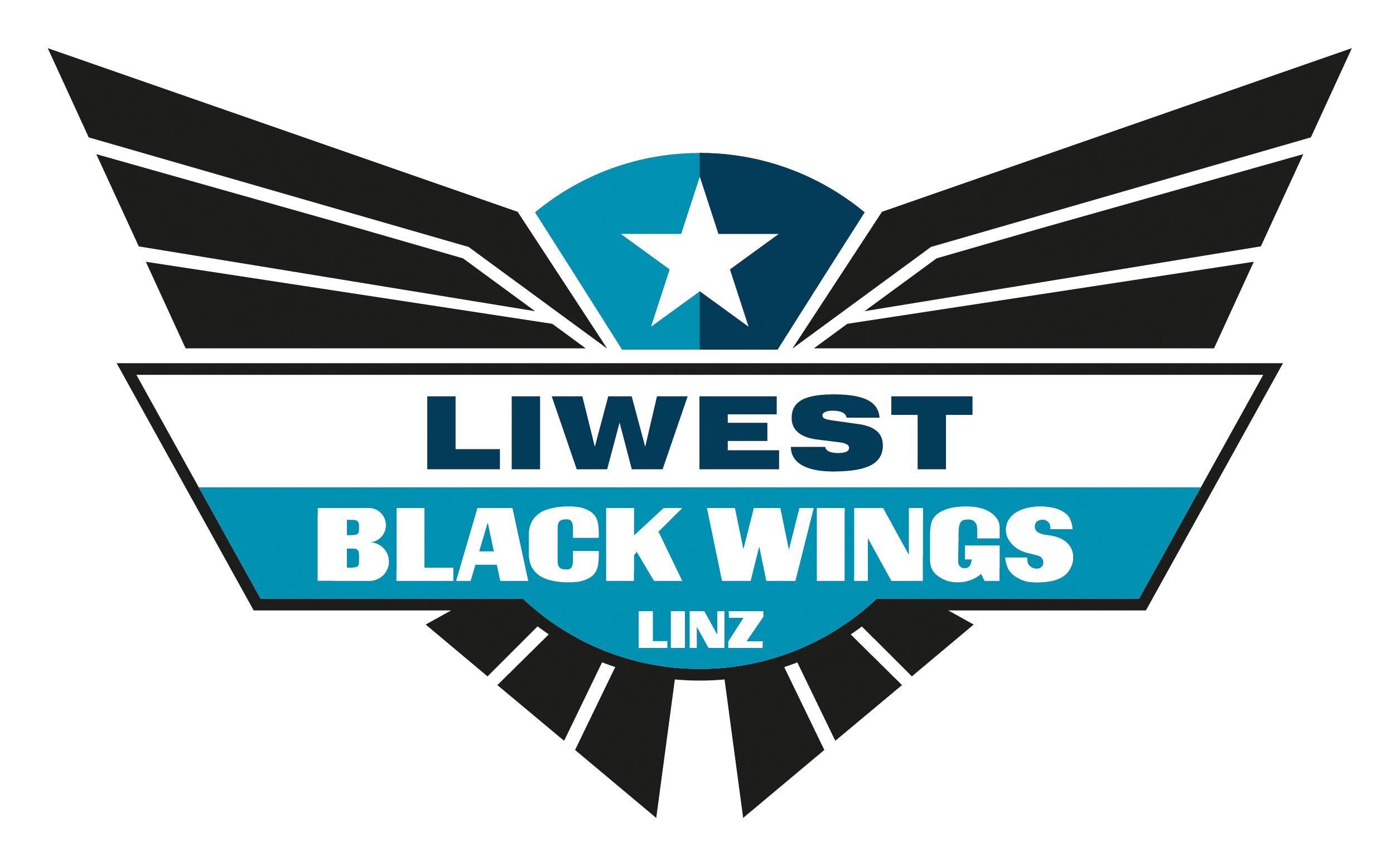 Wings Logo - Linz: The Black Wings have a new logo - Ring Hockey