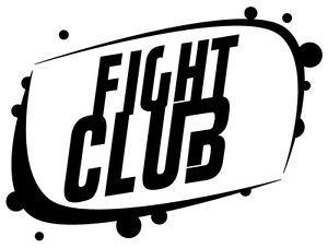 Fight Club Logo - Vinyl Decal Truck Car Sticker Laptop - Movies Fight Club Logo | eBay
