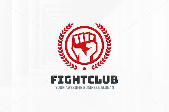 Fight Club Logo - Fight Club Logo Template Logo Templates Creative Market