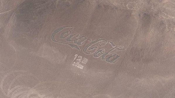 Coca-Cola Logo - The Coca Cola Logo You Can See From Space: The Coca Cola Company