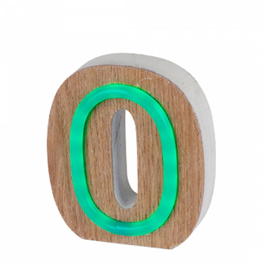 Green O Logo - Green O Neon Light - BrandAlley