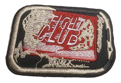 Fight Club Logo - Amazon.com: FIGHT CLUB Soap Logo Embroidered Logo PATCH: Arts ...