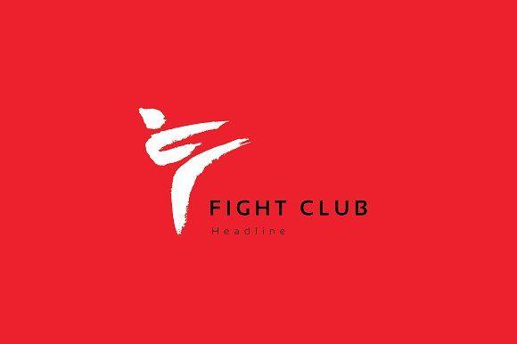 Fight Club Logo - Fight club logo. Logo Templates Creative Market
