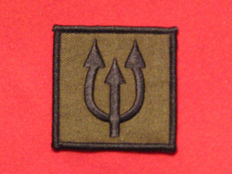 Trident Military Logo - TACTICAL RECOGNITION FLASH BADGE TRIDENT TRF BADGE Military