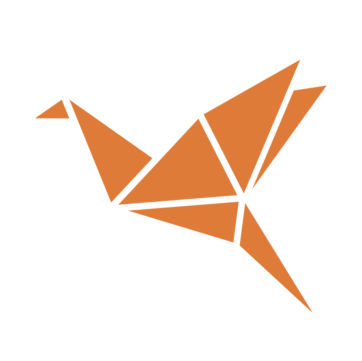 Orange Bird Logo - Be You, Fly Free