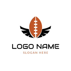 American Football Logo - Free Football Logo Designs. DesignEvo Logo Maker