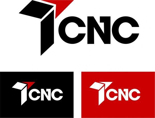 CNC Logo - Cnc logo sets abstract style and texts design Free vector in Adobe ...