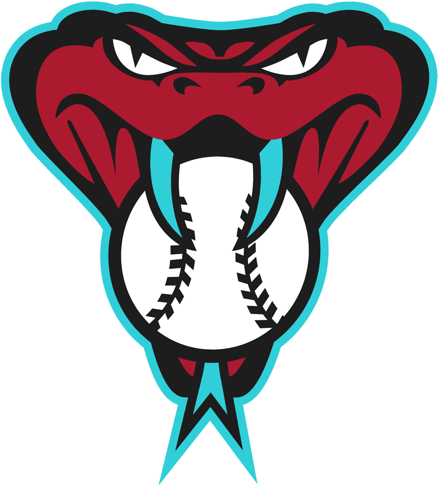 Snake Head Logo - Arizona Diamondbacks Alternate Logo (2016) - Snake head logo biting ...