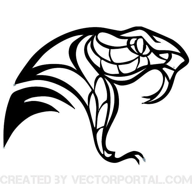 Snake Head Logo - SNAKE HEAD FREE VECTOR - Download at Vectorportal