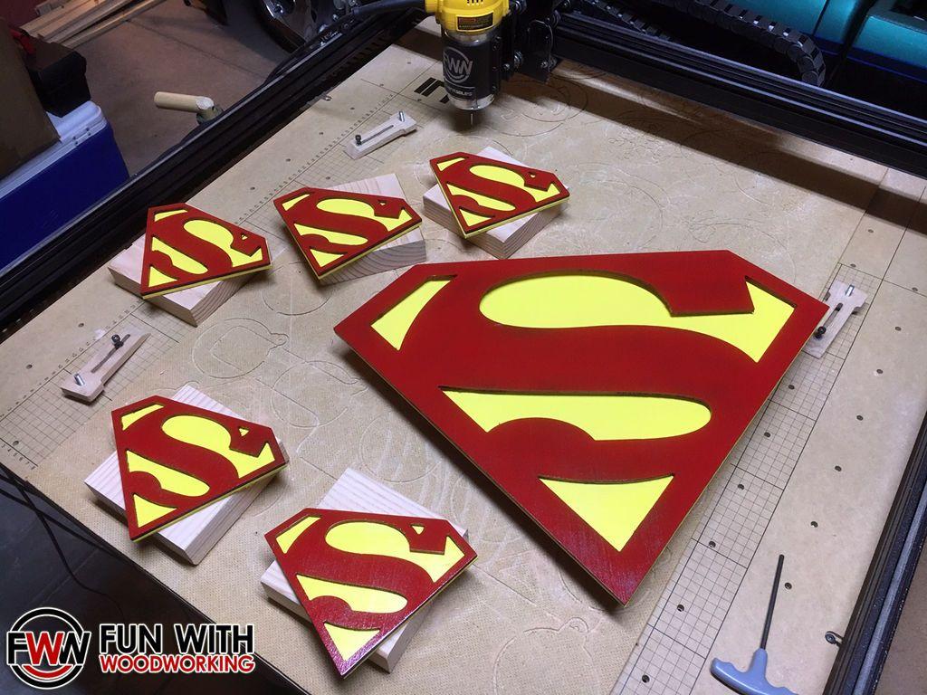 CNC Logo - Project - CNC Superman Logos: 5 Steps (with Pictures)
