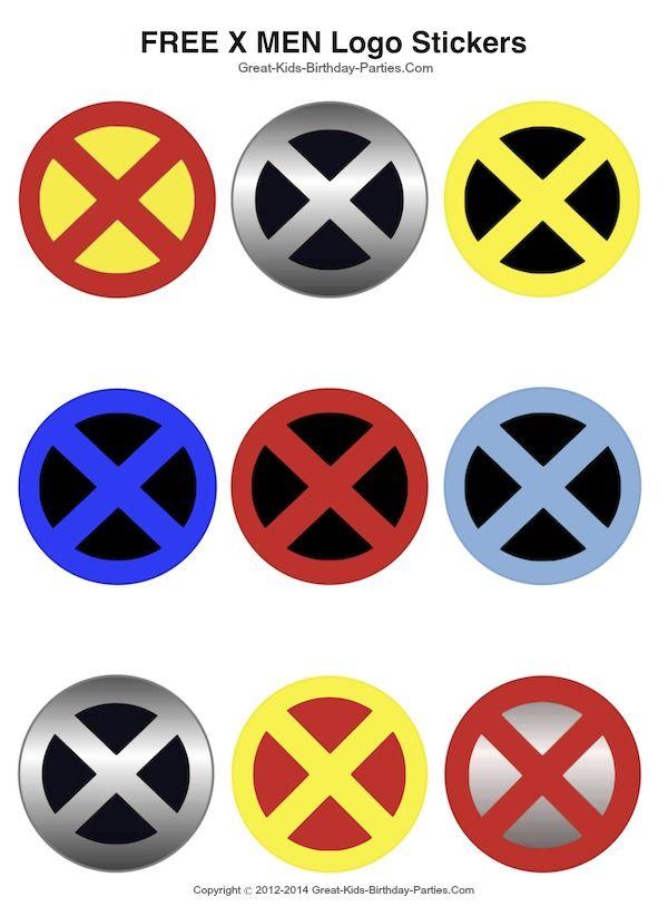 All the X-Men Superhero Logo - X MEN Logo