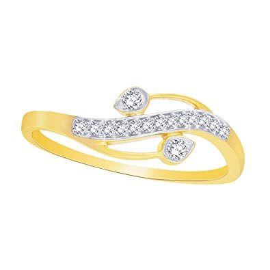 Yellow and Silver Diamond Logo - Silver Ernshine Jewels Slant FN 925 silver diamond accent Wedding ...