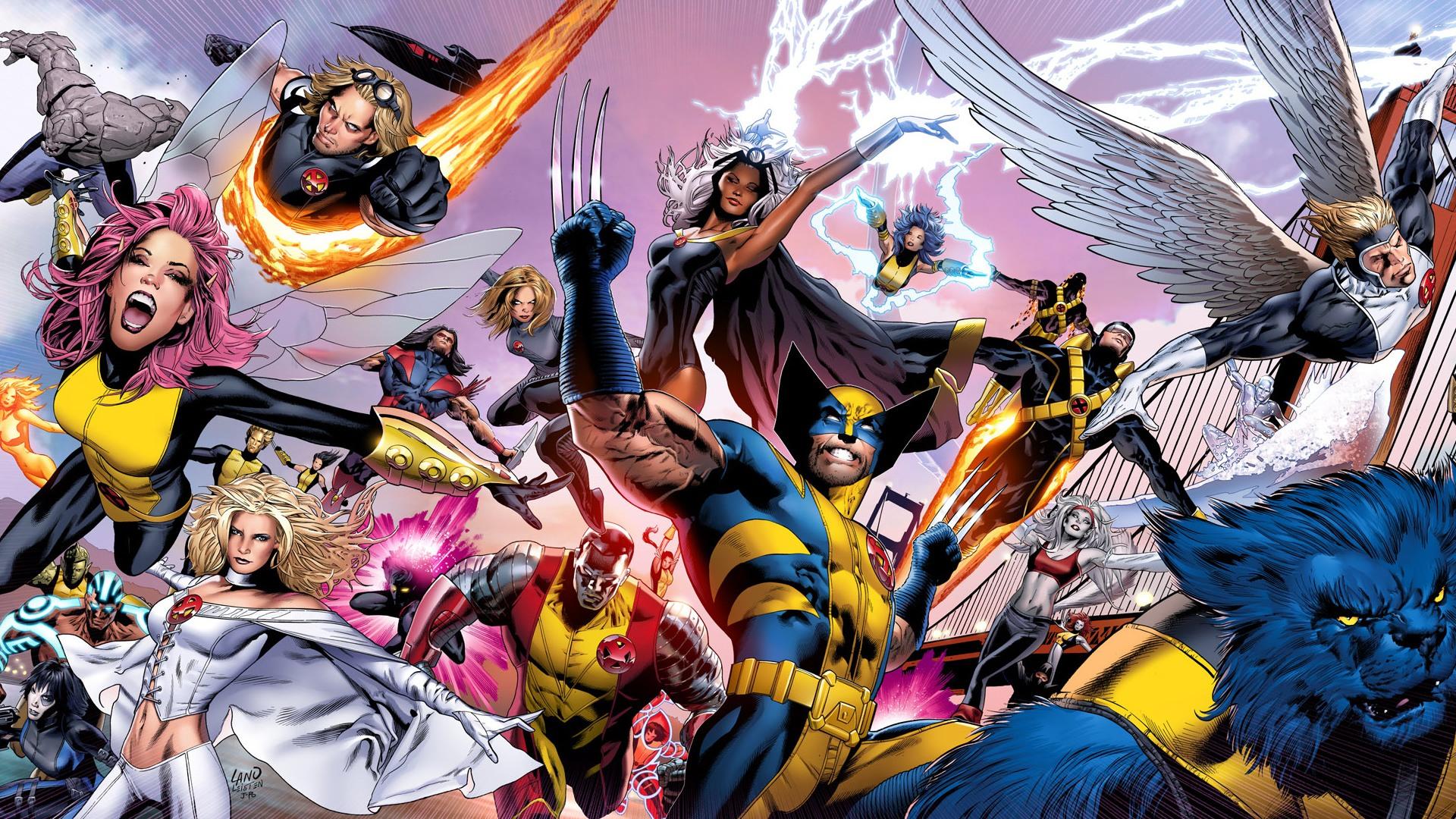 All the X-Men Superhero Logo - The Big NO on Spandex: Why Can't Our Movie Heroes Look Like the ...